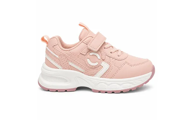 Pink Sneaker Med Velkro - 36