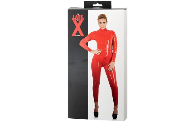 The Latex Collection Red Catsuit - M