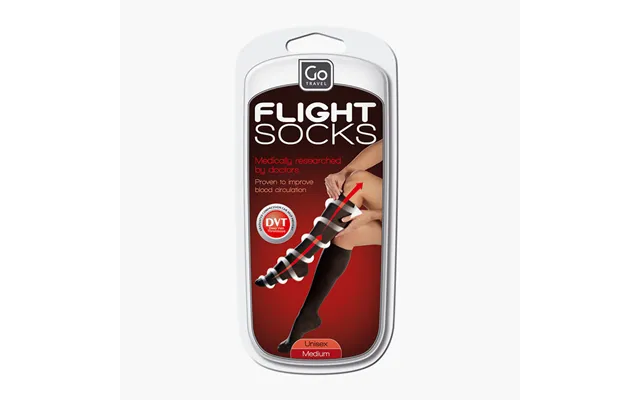 Go Travel - Flight Socks Flystøttestrømper