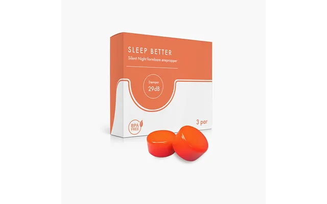 Sleep Better - Silent Night Formbare Ørepropper