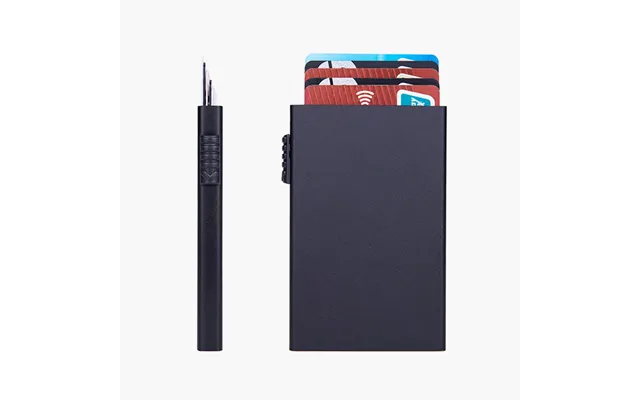 Travel Better - Alu Pop-up Kortholder Rfid Beskyttelse