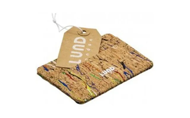 Lund London - Card Holder Cork'd