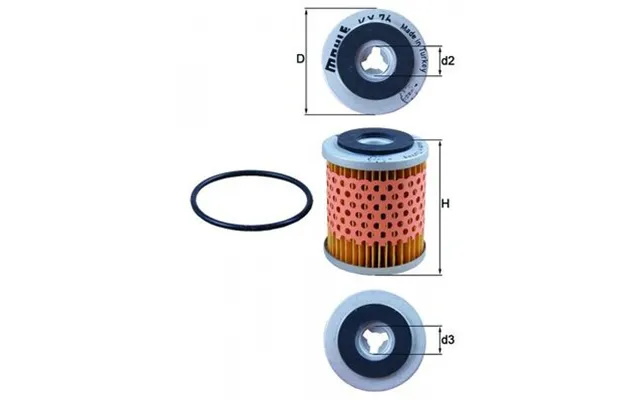 Brændstof-filter Knecht Kx 76d