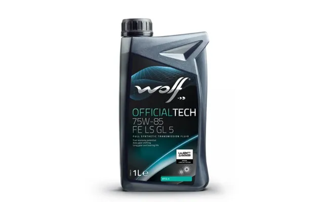 Gearolie Wolf Officialtech 75w-85 Fe Ls Gl 5 1l
