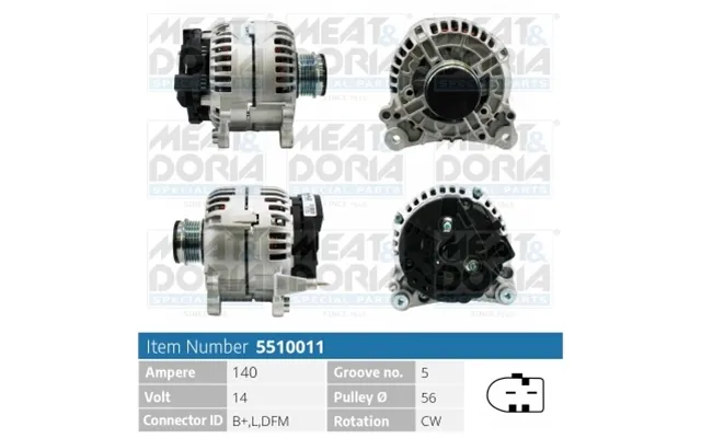 Generator Meat & Doria 5510011