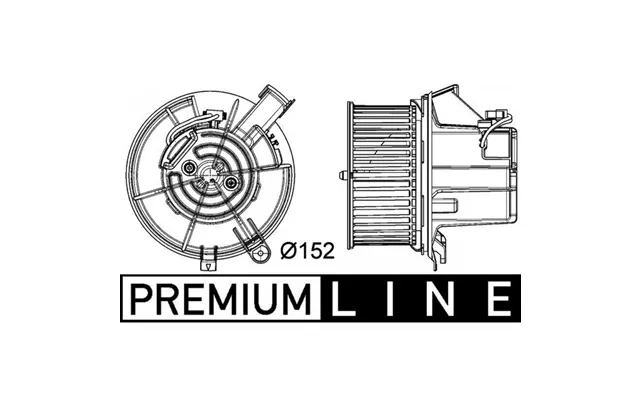 Kabineblæser Mahle Original Ab 119 000p