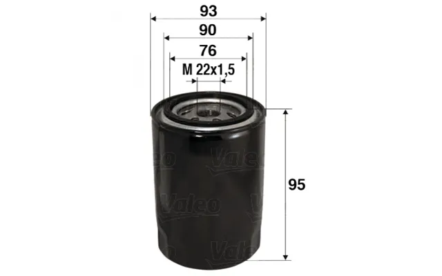 Oliefilter Valeo 586006