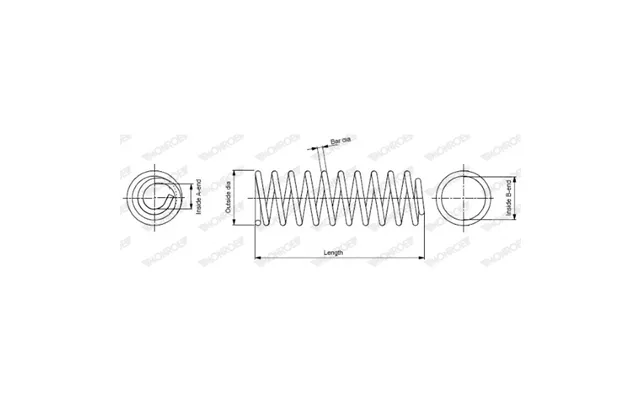 Spiralfjeder Monroe Sp3277