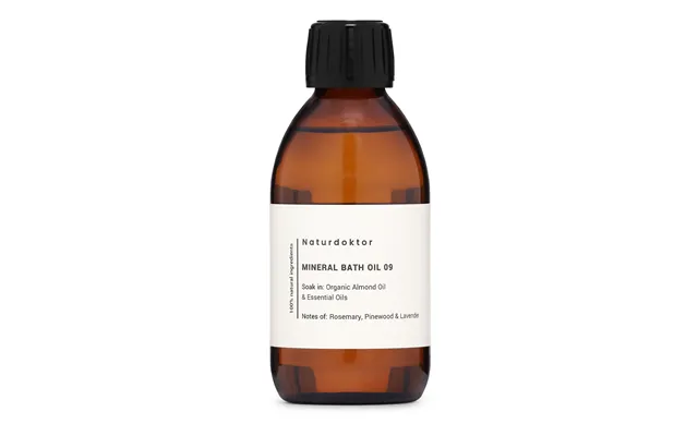 Naturdoktor Badeolie - Rosmarin, Fyrretræ & Lavendel