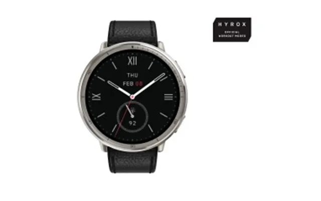 Amazfit Active 2 Sort Sølv Smartwatch