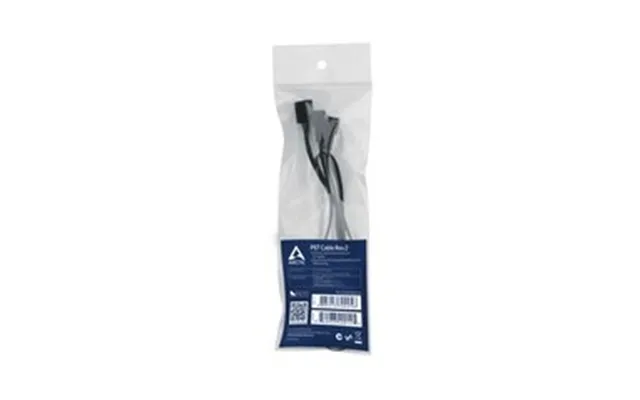 Arctic Pst Cable Rev.2 Forlængerkabel Til Blæserstrøm 70cm Sort