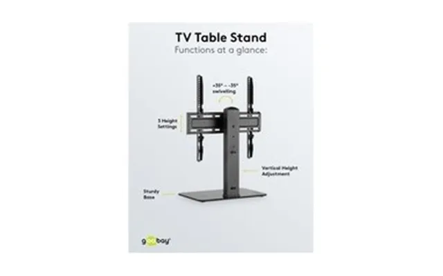 Basic Tv Fixed Floor Basic 32-52 Bordstand