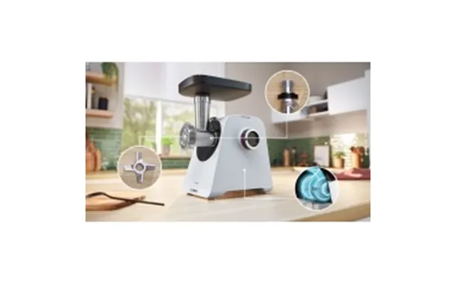 Bosch Serie 4 Multipower Mfws420w Kødhakkemaskine Hvid