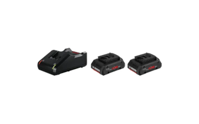 Bosch Starter Set 2 X Procore18v 4.0ah Gal 18v-40 Professional Adapter