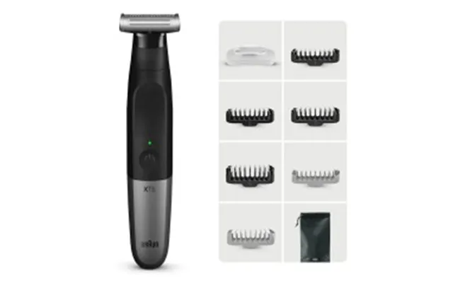 Braun Metalgrå Sort Trimmer Xt5200