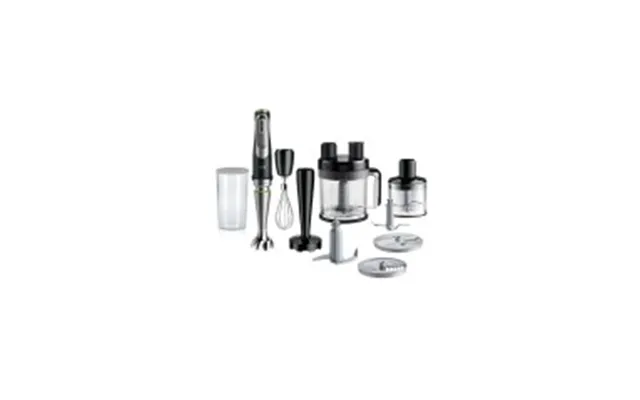 Braun Multiquick 9 Mq 9187xli Stavblender Premium Sort Børstet Rustfrit Stål