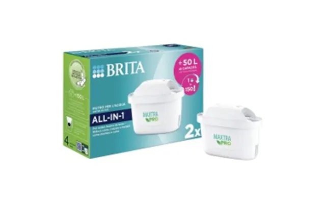 Brita Maxtra Pro All-in-1 Kande Vandfilter 2. Stk Hvid