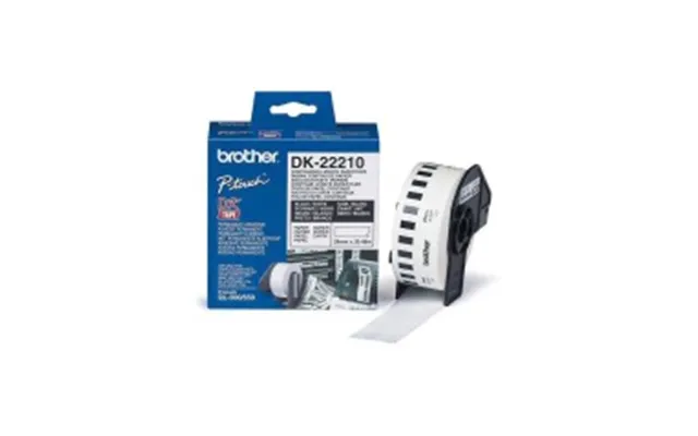Brother Dk-22210 Etiketter 2,9 Cm X 30,5 M