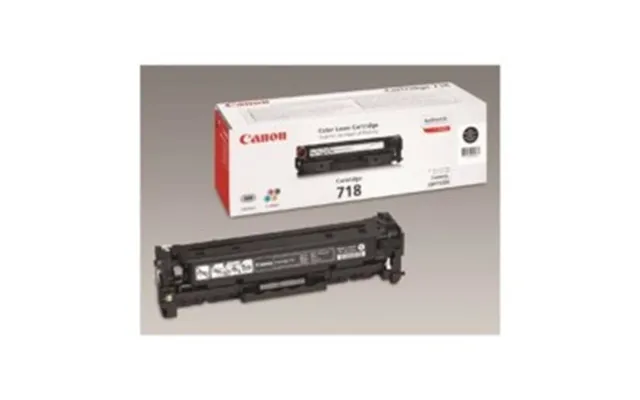Canon 718 Black Sort 3400 Sider Toner 2662b005