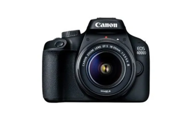 Canon Eos 4000d Ef-s 18-55mm Iii Slr Kamerasæt 18 Mp 5184 X 3456 Pixel Sort