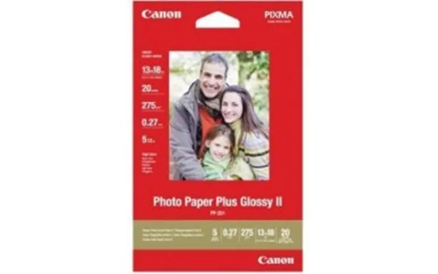 Canon Glossy Ii Pp-201 Fotopapir 130 X 180 Mm 20ark 2311b018