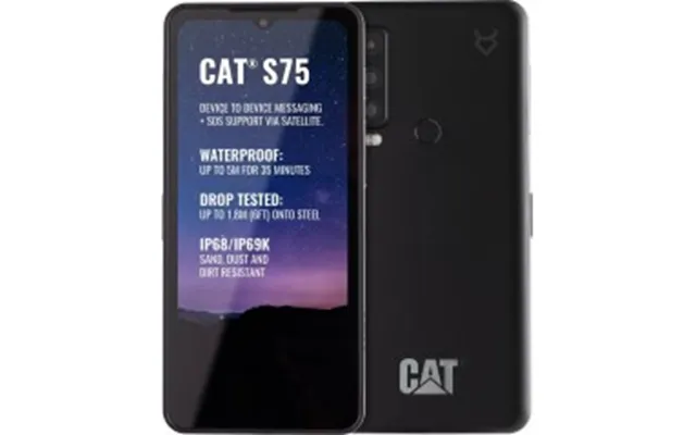Cat S75 5g Black Dual-sim Outdoor Android 12.0 6 128gb Smartphone