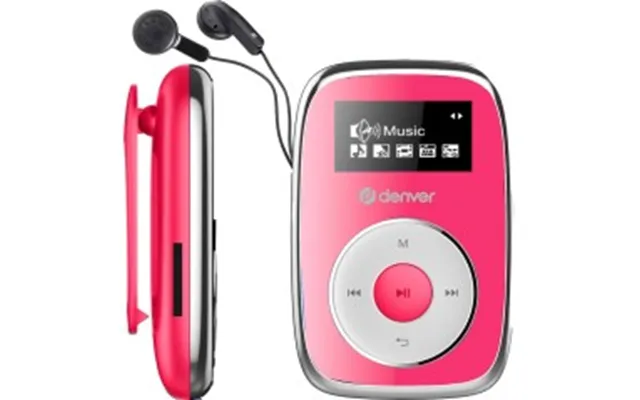 Denver Mps-316r Mp3-afspiller 16gb Rød