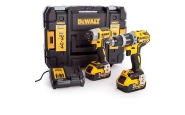 Dewalt Dck266p2t-qw 18v Xr Kombokit Slagboremaskine Og Slagskruetrækker