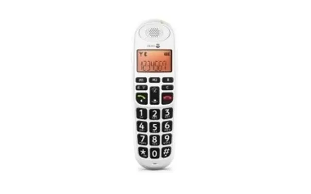 Doro Phoneeasy 100w Trådløs Telefon Ingen Nummervisning Hvid