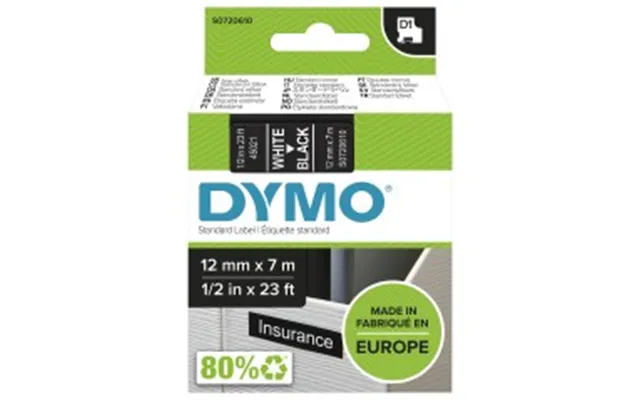 Dymo D1 Mærkattape 1,2 Cm X 7 M 1kassette R S0720610
