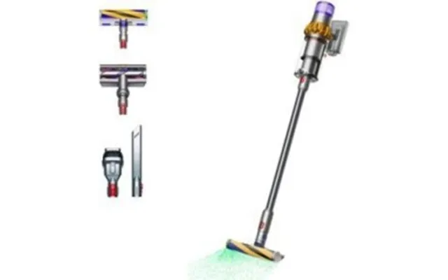 Dyson V15 Detect Absolute Gul Nikkel 2023 Støvsuger Pind Håndholdt