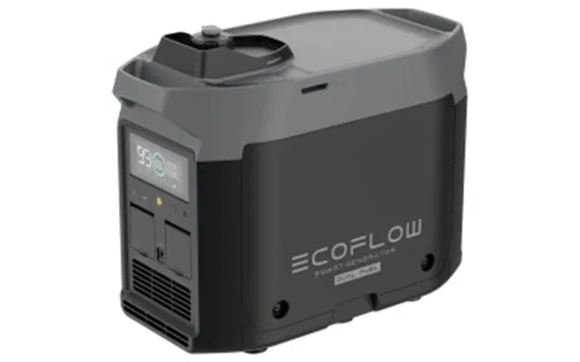 Ecoflow Smart Dual Fuel Udendørs Generator Sort Grå