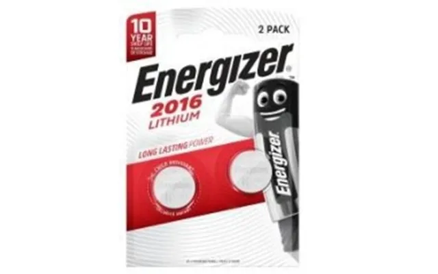 Energizer Battery Cr2016 Lithium 2-pak