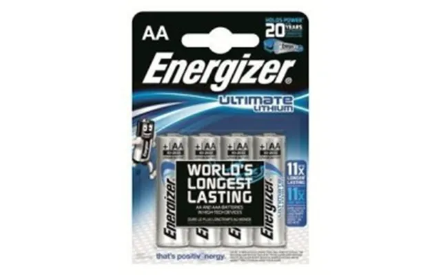 Energizer Lithium Aa - Lr6 Ultimate 4-pa