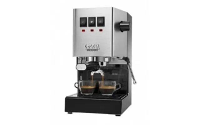 Gaggia Classic E24 Ri9481 11 Kaffemaskine Børstet Rustfrit Stål