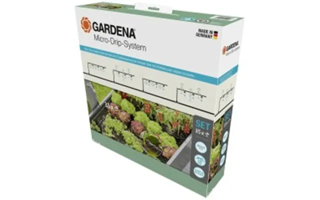 Gardena Micro-drip-system Start Set Up To 35 Plants Mikro-drypsystemsæt