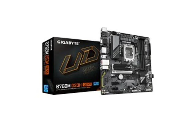 Gigabyte B760m Ds3h Gen5 Micro Atx Lga1700 Sokkel Intel B760