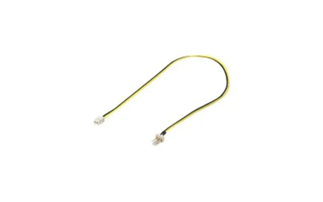 Goobay 2-pin Intern Strøm Female - 3-pin Intern Spænding Male 30cm Strømforsyningsadapter