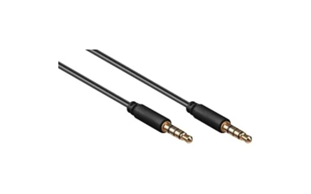 Goobay Audiokabel Sort