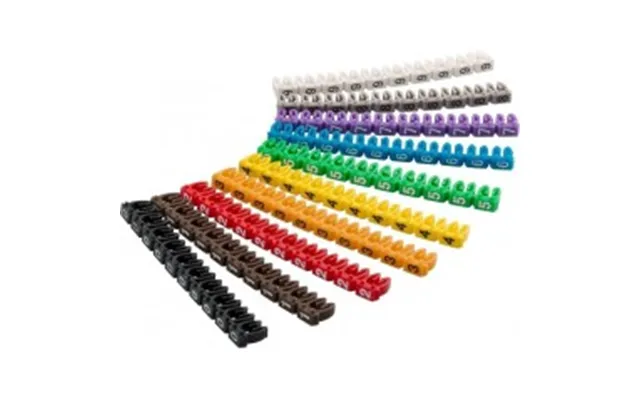 Goobay Cable Marker Clips Digits 0-9