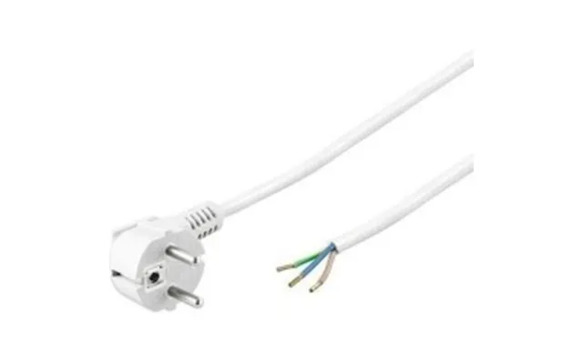 Goobay Nk 103 W Strømkabel 2m Hvid