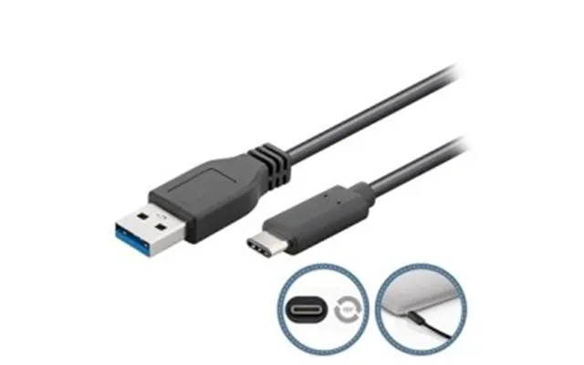 Goobay Usb Type-c Kabel 2m Sort