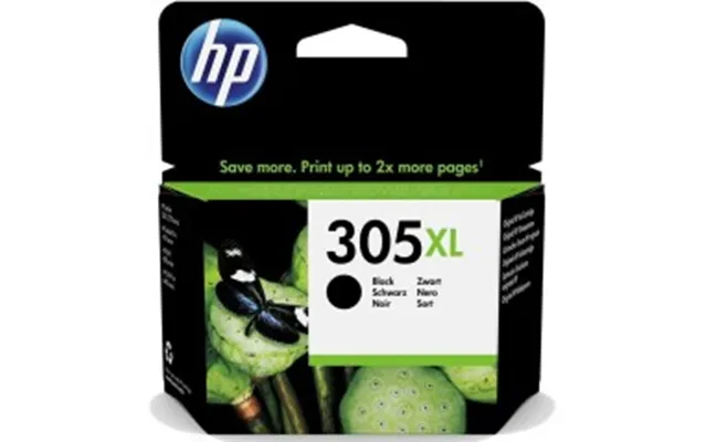 Hp 305xl Pigmenteret Sort 240 Sider Blæk 3ym62ae
