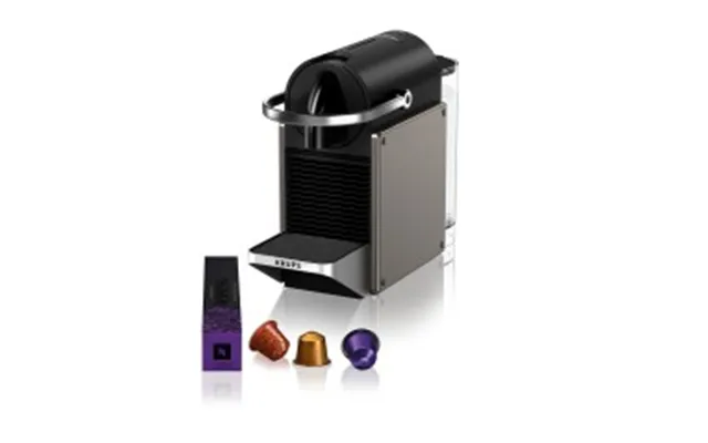 Krups Nespresso Pixie Xn306t Kaffemaskine Titan