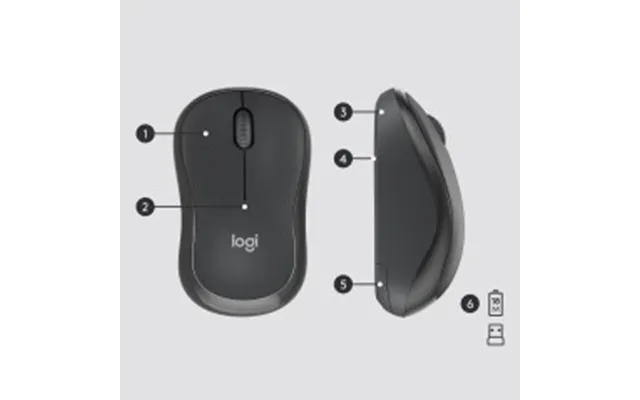 Logitech Mk295 Silent Sæt Med Mus Og Tastatur Trådløs Us International