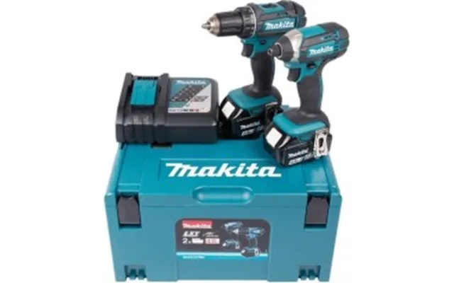 Makita Combokit 18v 2x4,0ah Li-ion