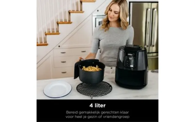 Ninja Foodi Af100eu Airfryer 1550w Sort Sølv