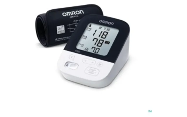 Omron M4 Intelli Hem-7155t-ebk Blodtryksmåler Sort Hvid