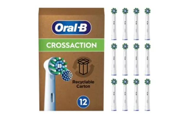 Oral-b Crossaction 12 Stk Hvid
