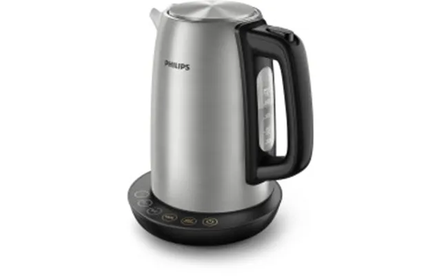 Philips Avance Collection Elkedel 1.7liter 2.2kw Metal Sort Børstet Metal